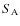 $S_{\rm A}$