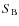 $S_{\rm B}$