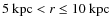 $5~{\rm kpc} < r \le 10~{\rm kpc}$