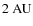 $2~{\rm AU}$