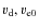 $v_{\rm d},
v_{\rm e0}$