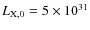 $L_{\rm X,0}=5\times 10^{31}$