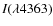 $I(\lambda4363)$