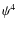 $\psi^4$
