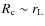 $R_{\rm c} \sim
r_{\rm L}$