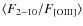 $\langle F_{2-10}/F_{\rm [OIII]}\rangle$