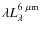 $\lambda L_{\lambda}^{6 ~\mu{\rm m}}$