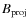 $B_{\rm proj}$