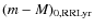 $(m-M)_{0,{\rm RR Lyr}}$