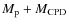 $M_{\rm p}+M_{\rm CPD}$