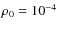 $\rho _{0} = 10^{-4}$