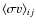$\langle \sigma v \rangle _{ij}$