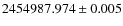 $2454987.974 \pm 0.005$