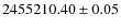 $2455210.40 \pm 0.05$
