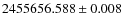 $2455656.588 \pm 0.008$