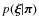 $p({\vec \xi}\vert{\vec \pi})$