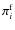 $\pi_i^{{\rm f}}$
