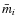 $\bar{m}_{i}$