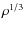 $\rho^{1/3}$