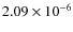 $2.09 \times 10^{-6}$