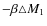 $-\beta \triangle M_{1}$