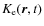 $K_{\rm e}(\vec{r},t)$