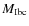 $M_{\rm Ibc}$