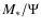 $M_*/\Psi$