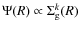 $\Psi(R) \propto
\Sigma_{\rm g}^k(R)$