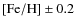 $\rm [Fe/H]\pm0.2$