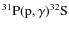 $\rm ^{31}P(p,\gamma)^{32}S$