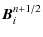 $\displaystyle \vec{B}_i^{n+1/2}$
