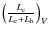 $\left(\frac{L_{\rm c}}{L_{\rm c} +L_{\rm h}}\right)_V$