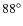 ${88^\circ}$