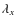 $\lambda_x$