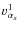 $v^1_{\alpha_x}$