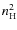$n_{\rm H}^2$