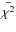 $\bar{\chi^2}$