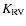 $K_{\rm RV}$