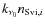 $k_{\nu_0} \ensuremath{n_{{\rm S {\sc vi}},i}} $