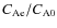 $C_{\rm Ae}/C_{\rm A0}$