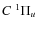 $C~^1\Pi_u$