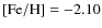 ${\rm [Fe/H]}=-2.10$