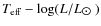 $T_{\rm eff}-\log(L/L_{\hbox{$\odot$ }})$
