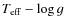 $T_{\rm eff}-\log{g}$
