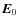${\vec E}_{0}$