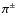 $\pi^{\pm}$