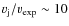 $v_{\rm j}/v_{\rm exp} \sim 10$