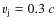 $v_{\rm j} = 0.3~c$