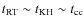 $t_{\rm RT}\sim t_{\rm KH} \sim t_{\rm cc}$